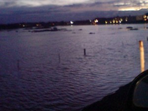 Looking at Sunset Beach over Diep River Looking at Sunset Beach over Diep River
