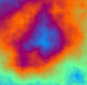 A plasma fractal A plasma fractal