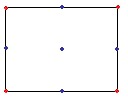 Find average for edges and centre Find average for edges and centre