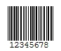 Interleaved 2 of 5 Barcode