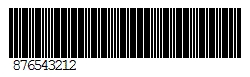 Standard 2 of 5 Barcode