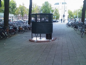 Public urinal in Sarphatistraat, Amsterdam