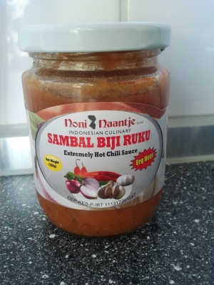 Extremely hot sambal